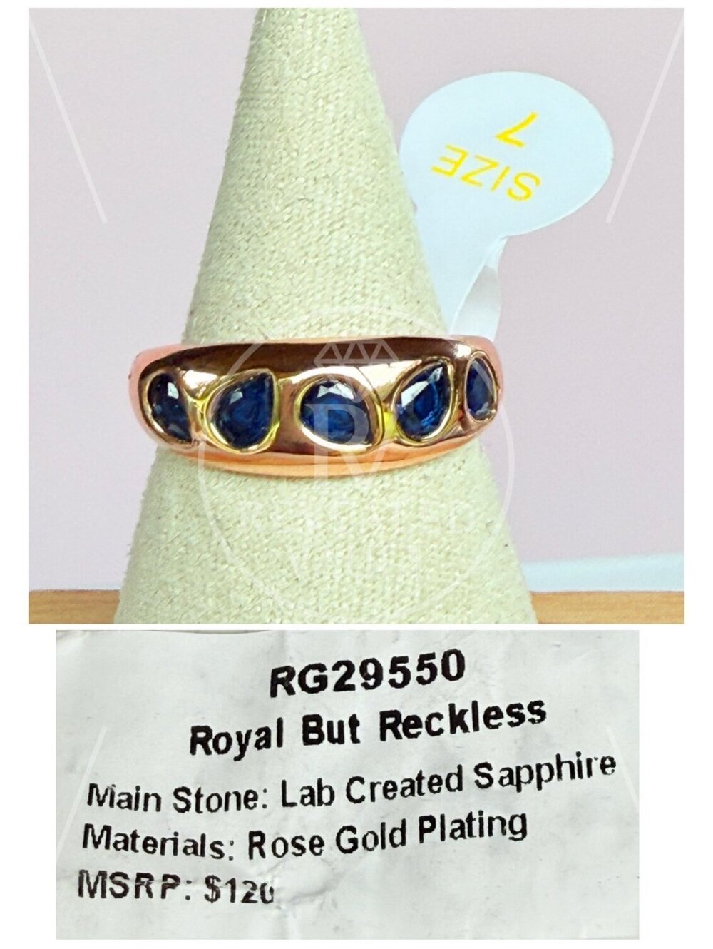 Royal But Reckless - Size 7 - September Birthday 2025